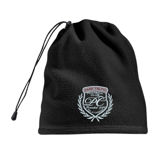 Park Celtic FC Beechfield Suprafleece Black Snood Thumbnail