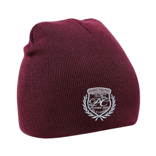 Park Celtic FC Beechfield Original Burgundy Beanie Thumbnail
