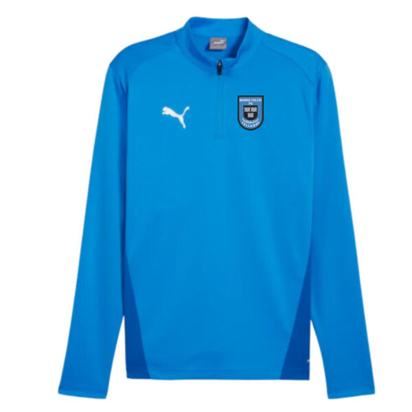 Marks Celtic FC teamGOAL 1/4 Training Jacket Blue Thumbnail
