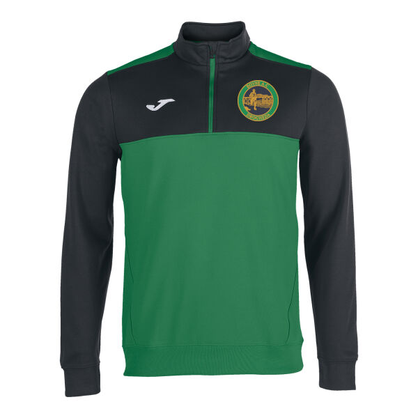 Boyne AC Joma Winner 1/4 Zip Sweatshirt Green Medium/Black Thumbnail