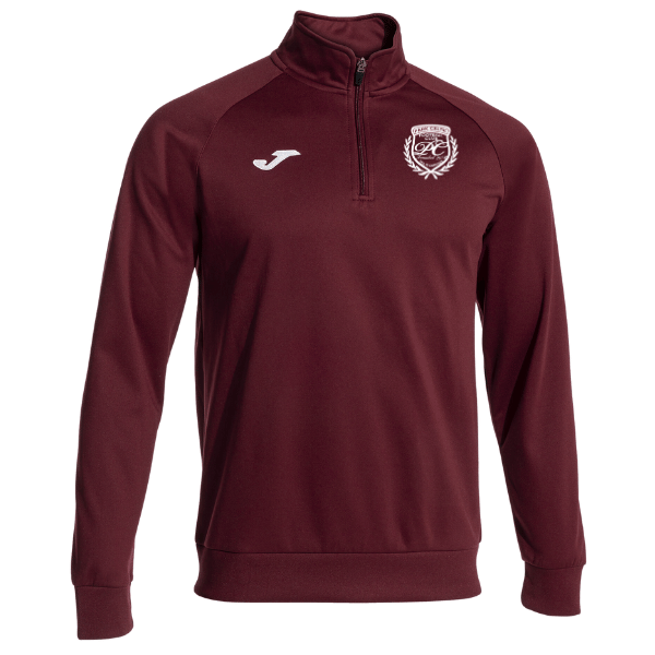 Park Celtic FC Joma Combi 1/4 Zip Sweatshirt Burgundy