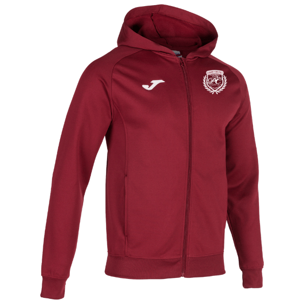 Park Celtic FC Joma Menfi Full Zip Hoodie Burgundy