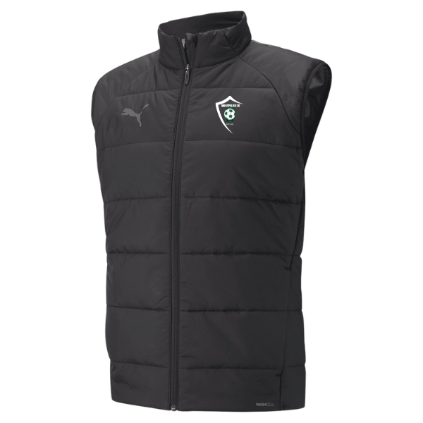 Montpellier FC Puma teamLIGA Vest Jacket  Black