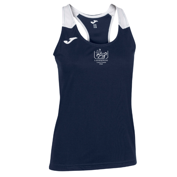 Lansdowne Tennis Club RECORD II Tank Top Navy White