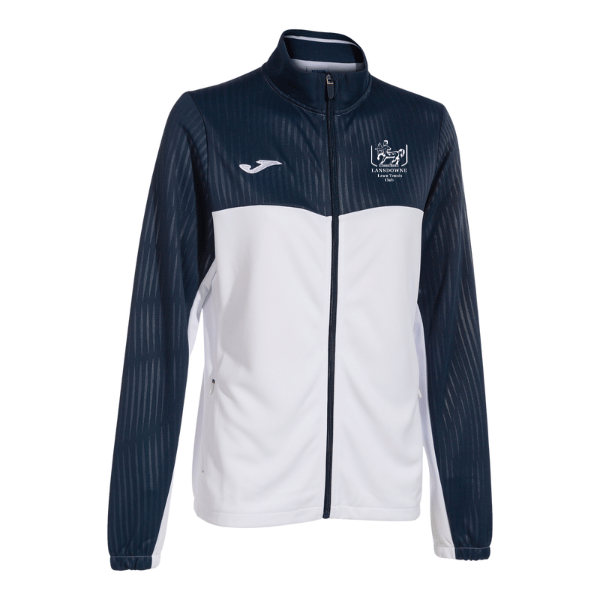 Lansdowne Tennis Club MONTREAL Women's Full Zip Sweatshirt White/Navy