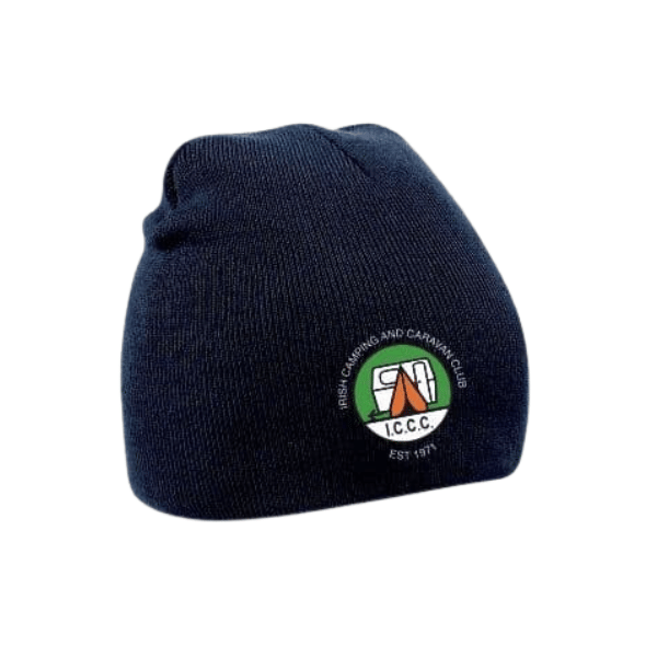 Irish Camping & Caravan Club Beechfield Original Beanie Hat Navy